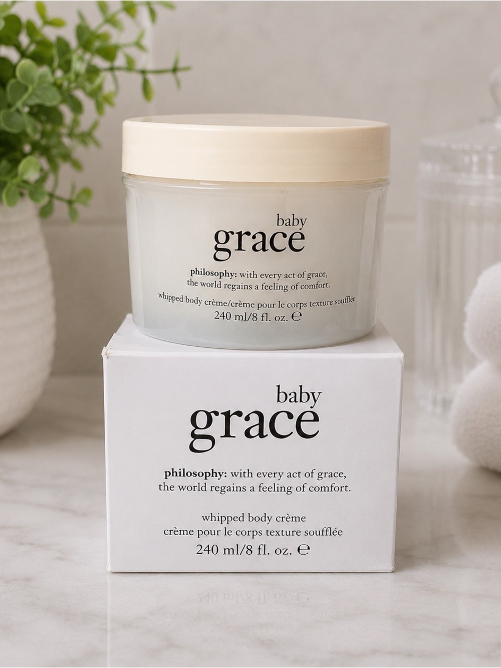 Philosophy Baby Grace Whipped Body Cream 8oz - New In Box